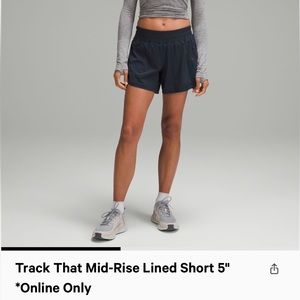 Lululemon Track that mid-rise short (5”)